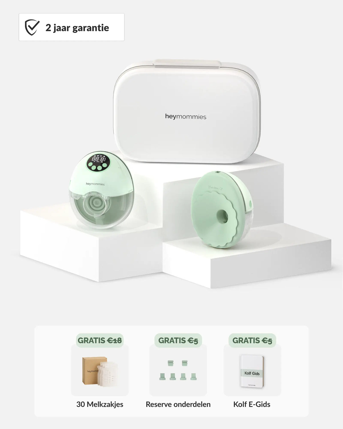 Handsfree Borstkolf Heymommies Flow Lite 12