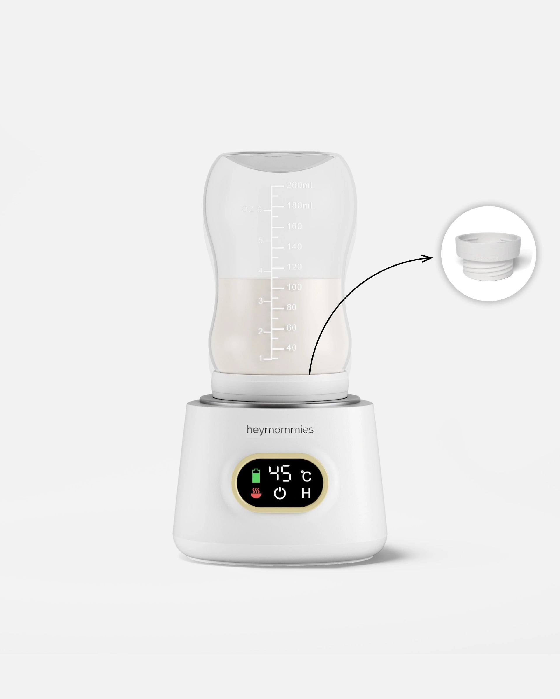 Draagbare Flessenwarmer - Heymommies Warm Plus